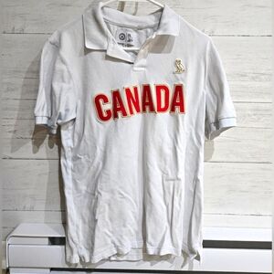 OVO X Canada Skateboard Paris 2024 collection polo, white, XS